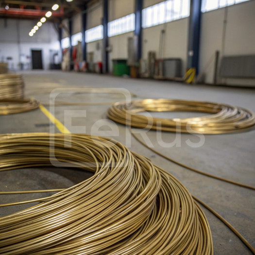 Проволока латунная 0,2 мм ЛС ГОСТ 1066-2015
