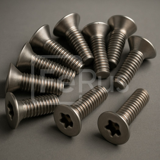 Винт титановый М8х25 ВТ16 ОСТ 1 00552-72