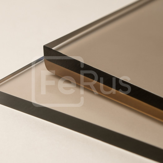 Лист прозрачно-коричневый 60х1000х2000 мм CPVC ГОСТ 32415-2013