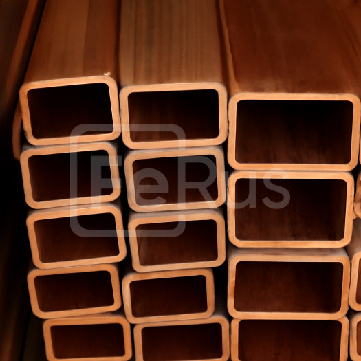 Труба профильная медная 4x10x1x1 мм М1р ГОСТ 16774-2015